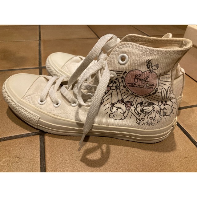 foxy illustrations CONVERSE コラボ スニーカーレディース