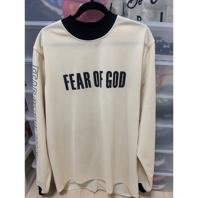 フィアオブゴッド FEAR OF GOD 5TH 長袖メッシュTシャツ-