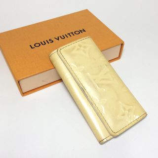 ルイヴィトン(LOUIS VUITTON)の正規品 ルイヴィトン ヴェルニ ミュルティクレ モノグラム キーケース(キーケース)