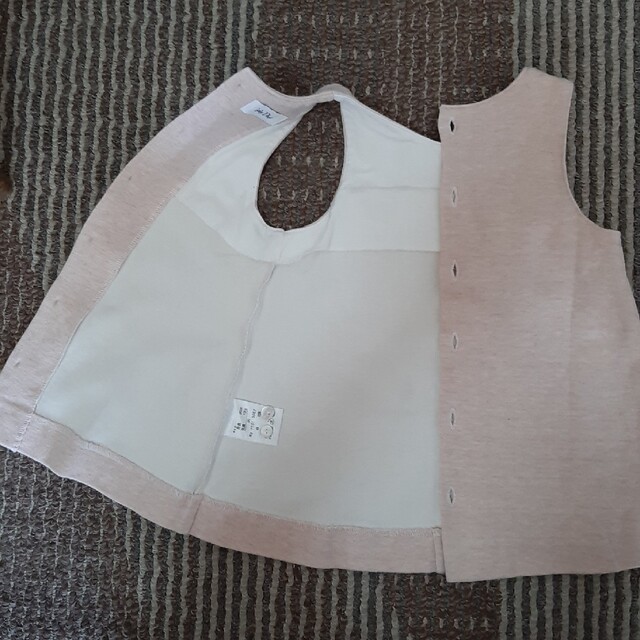 baby Dior(ベビーディオール)のbaby Dior ジャンパースカート　ワンピース　90 キッズ/ベビー/マタニティのキッズ服女の子用(90cm~)(ワンピース)の商品写真