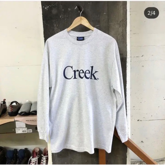 【新品】creek ロンT  Lサイズ  ホワイト