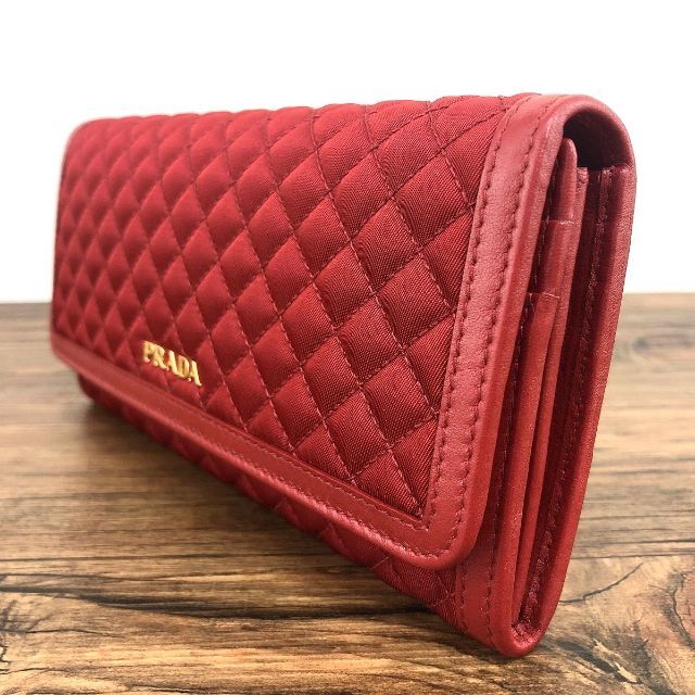 PRADA(プラダ)の未使用品 PRADA 長財布 1M1132 FUOCO 487 レディースのファッション小物(財布)の商品写真