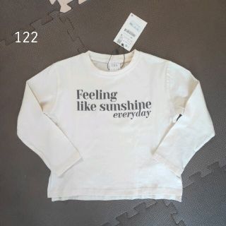 ザラキッズ(ZARA KIDS)の訳あり新品☆122長袖Tシャツ(Tシャツ/カットソー)