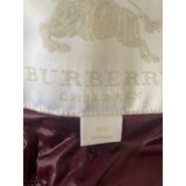 BURBERRY(バーバリー)のバーバリー　コート　140 キッズ/ベビー/マタニティのキッズ服女の子用(90cm~)(コート)の商品写真