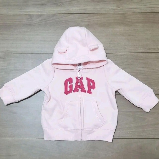 baby gap 美品！ピンク　可愛い　耳付き　パーカー