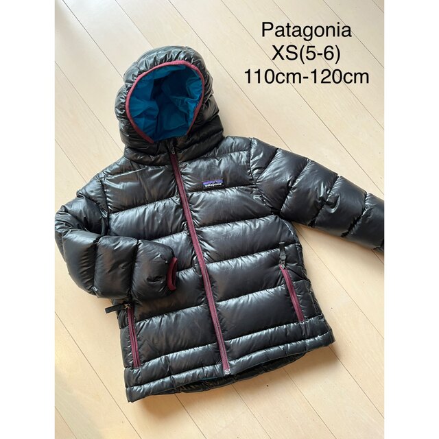 Patagonia  キッズ　ダウンジャケット XS (110-120cm) 黒