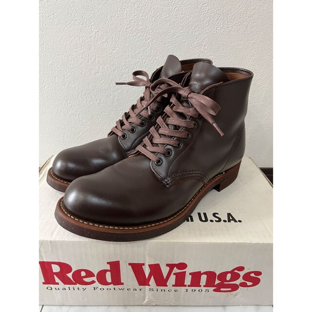 REDWING 8161 7 1/2D 刺繍羽根タグ レッドウイングブーツ 非売品 www