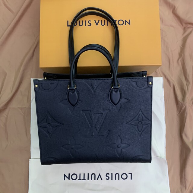 最高の VUITTON LOUIS - オンザゴーMM ルイヴィトン ハンドバッグ