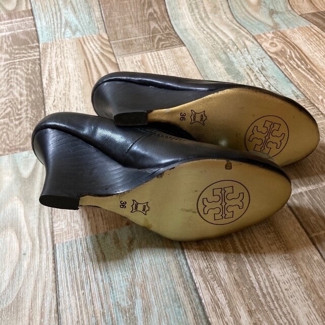 Tory Burch(トリーバーチ)のトリーバーチ　ウェッジハイヒール　36(約23cm) レディースの靴/シューズ(ハイヒール/パンプス)の商品写真