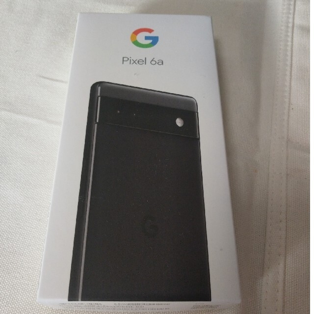 Google Pixel 6a 128GB ブラック SIMフリー スマートフォン本体 Google Pixel 6a 128GB ブラック SIMフリー スマートフォン本体