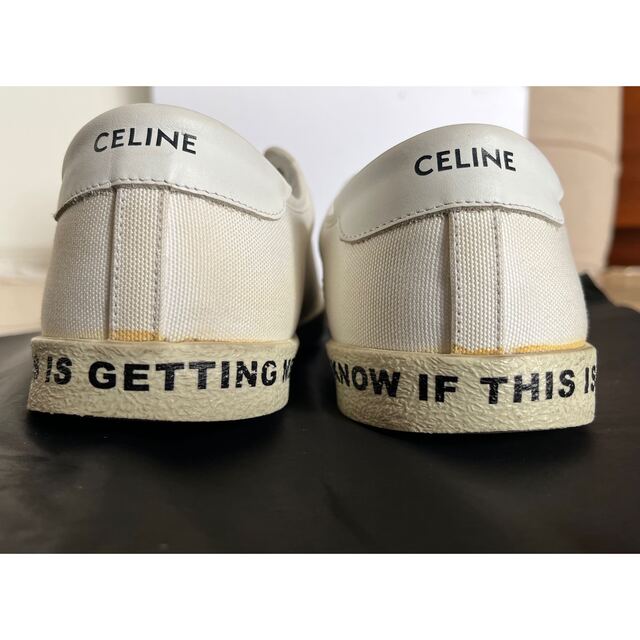 celine(セリーヌ)のCELINE ロゴスニーカー　38 レディースの靴/シューズ(スニーカー)の商品写真