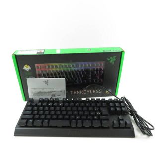 レイザー(LAZER)のレイザー BLACKWIDOWV3TENKEYLESS キーボード HY242C(PC周辺機器)