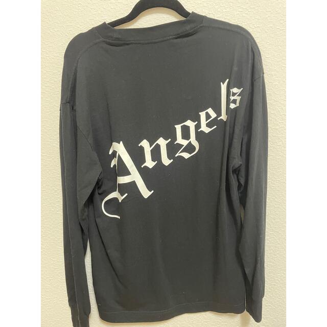 パームエンジェルス 長袖Tシャツ ロンT 黒 Lサイズ PALM ANGELS