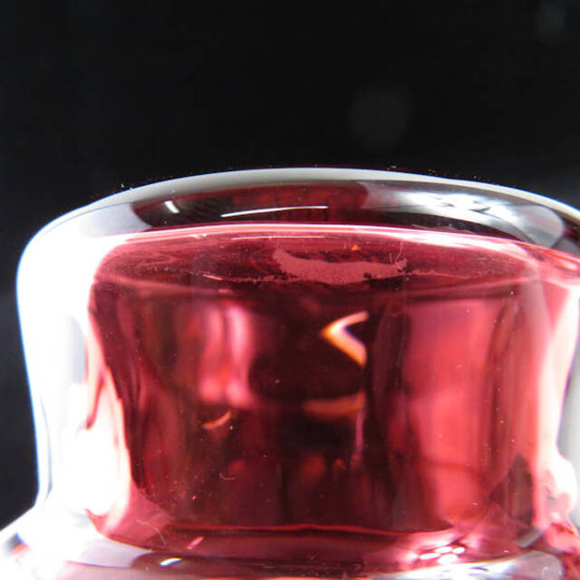Baccarat - バカラ 花瓶 レッド系 フラワーベース 花びん 花器 Baccarat - バカラ 花瓶 レッド系 フラワーベース 花びん 花器