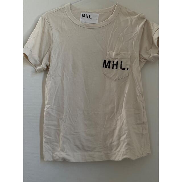 MHL マーガレットハウエル Tシャツ アイボリー | フリマアプリ ラクマ
