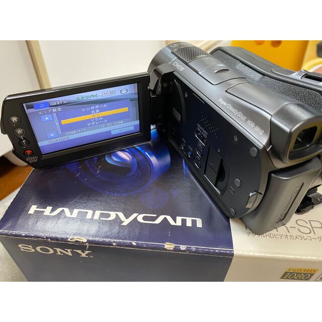 SONY デジタルハイビジョンビデオカメラ Handycam HDR-SR12