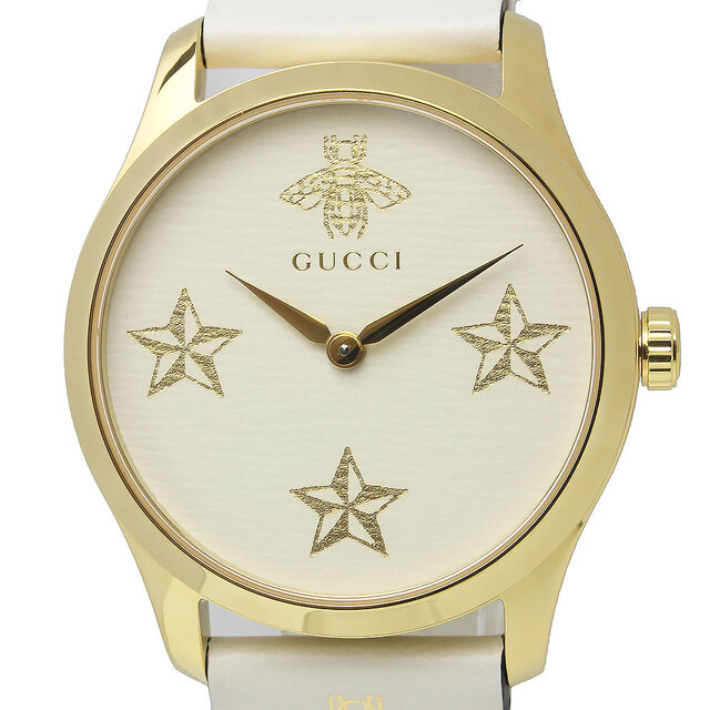 Gucci - グッチ Gタイムレス ビー スター 蜂 星 クオーツ 腕時計