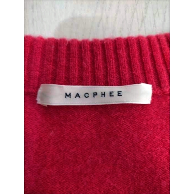 MACPHEE(マカフィー)のMACPHEE(マカフィー) LAMBS CASHMERE Vネックプルオーバー レディースのトップス(ニット/セーター)の商品写真