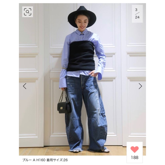 DEUXIEME CLASSE(ドゥーズィエムクラス)のHoney様CITIZENS of HUMANITYHorseshoe Jean レディースのパンツ(デニム/ジーンズ)の商品写真