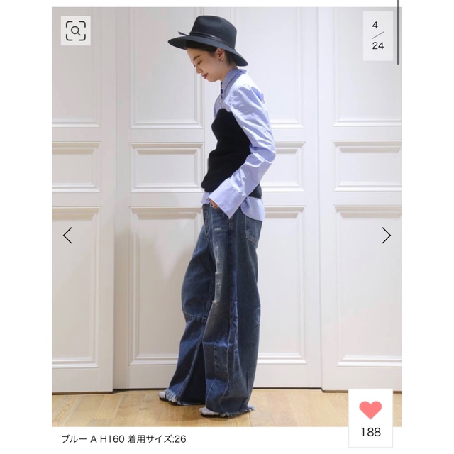 DEUXIEME CLASSE(ドゥーズィエムクラス)のHoney様CITIZENS of HUMANITYHorseshoe Jean レディースのパンツ(デニム/ジーンズ)の商品写真