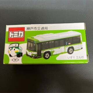 タカラトミーアーツ(T-ARTS)の神戸市　市バス　トミカ　いすゞ　エルガ(ミニカー)