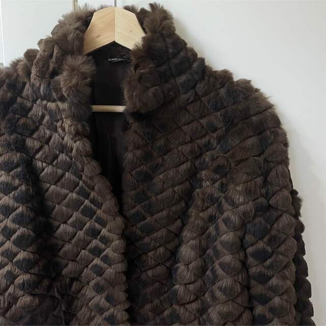 made in ITALY】イタリア製 毛皮 ファー コート ジャケットの通販 by