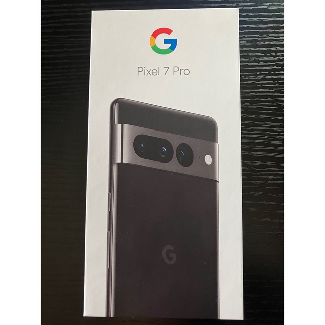 新品未使用 Google Pixel 7 Pro 128GB 色＝ブラック系-