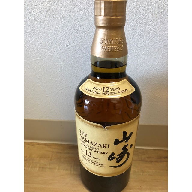 食品/飲料/酒サントリー山崎12年 シングルモルトウイスキー