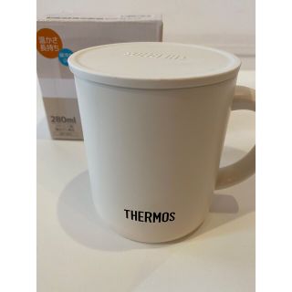 サーモス(THERMOS)の新品！サーモス　マグカップ　ミルクホワイト(グラス/カップ)