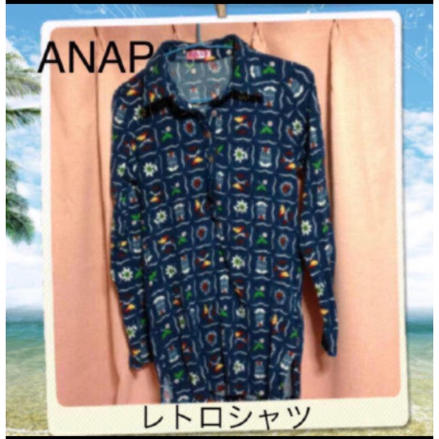 ANAP(アナップ)のANAP レトロシャツ レディースのトップス(シャツ/ブラウス(長袖/七分))の商品写真