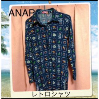 アナップ(ANAP)のANAP レトロシャツ(シャツ/ブラウス(長袖/七分))