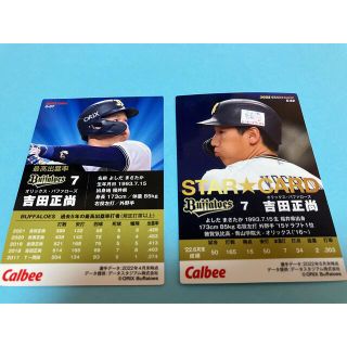 カルビー(カルビー)のプロ野球チップス　2022  吉田正尚スターカード(スポーツ選手)