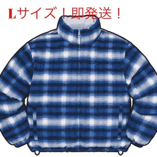 シュプリーム(Supreme)のSupreme Flannel Reversible Puffer Jacket(ダウンジャケット)