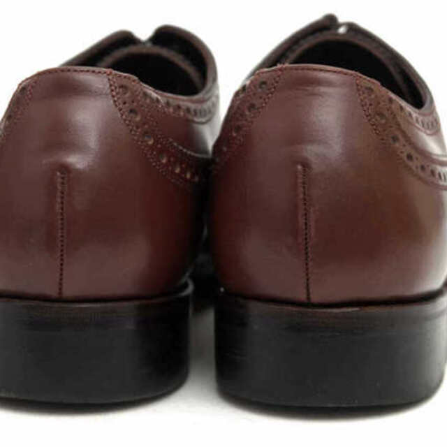 フットザコーチャー／foot the coacher シューズ ビジネスシューズ 靴 ビジネス メンズ 男性 男性用レザー 革 本革 ブラウン 茶  FTC1412016 SEMI BROGUE SHOES (LEATHER SOLE) セミブローグ キャップトゥ レザーソール
