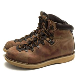 ダナー(Danner)のダナー／Danner マウンテンブーツ トレッキングブーツ シューズ 靴 メンズ 男性 男性用レザー 革 本革 ブラウン 茶  D-2205 BRONX ブロンクス ステッチダウン製法 Vibramソール 迷彩・カモフラージュ柄(ブーツ)