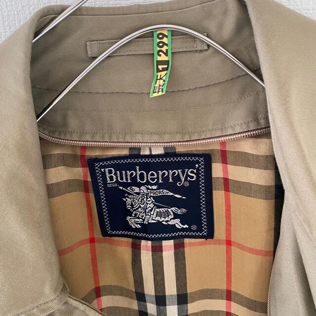 Burberry'sバーバリーズトレンチコートノバチェックmMメンズベージュ
