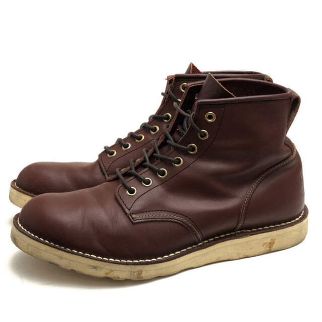 ダナー／Danner ワークブーツ シューズ 靴 メンズ 男性 男性用レザー 革 本革 ブラウン 茶 D4125 PAULINE2 ステッチダウン製法  プレーントゥ Vibramソール | フリマアプリ ラクマ