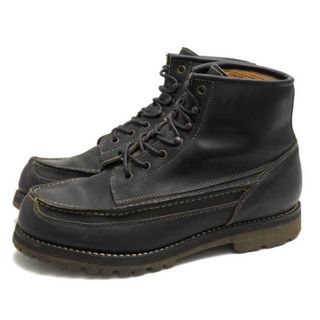 ダナー(Danner)のダナー／Danner ワークブーツ シューズ 靴 メンズ 男性 男性用レザー 革 本革 ブラック 黒  D6210 ステッチダウン製法 Vibramソール モックトゥ(ブーツ)