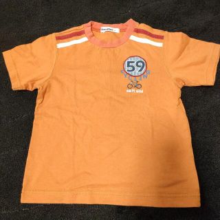 ファミリア(familiar)のファミリア　Ｔシャツ　オレンジ　59　サイクリング(Tシャツ/カットソー)