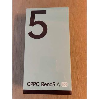 OPPO Reno5A(eSIM) SIMフリー デュアルSIM ワイモバイル版(スマートフォン本体)