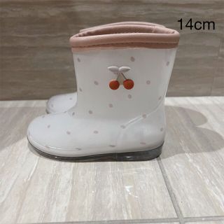 エフオーキッズ(F.O.KIDS)の美品♡レインブーツ♡14㎝(長靴/レインシューズ)