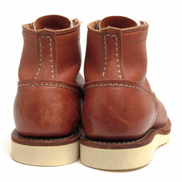 ウエスコ/WESCO ワークブーツ シューズ 靴 メンズ 男性 男性用レザー 革 本革 レッド ブラウン 赤 茶 ジョブマスター JobMaster 6INCH CUSTOM グッドイヤーウェルト製法 Vibramソール