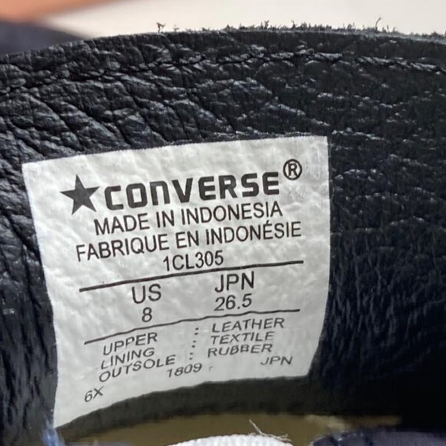 ADDICT(アディクト)のONE STAR LOAFER ワンスター　ローファー　CONVERSE メンズの靴/シューズ(スニーカー)の商品写真
