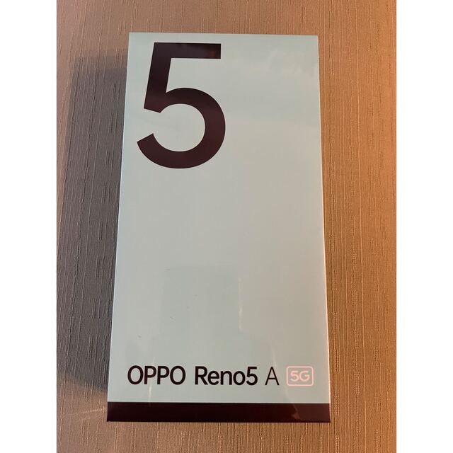 スマートフォン/携帯電話OPPO Reno5A(eSIM) SIMフリー デュアルSIM ワイモバイル版