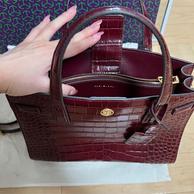 Tory Burch - トリーバーチ クロコハンドショルダーバッグの通販 by