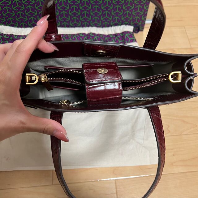 Tory Burch - トリーバーチ クロコハンドショルダーバッグの通販 by