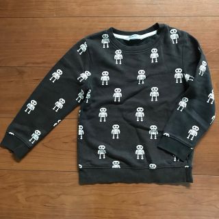 エイチアンドエム(H&M)のH&M☆裏起毛トレーナー☆size110/116(Tシャツ/カットソー)