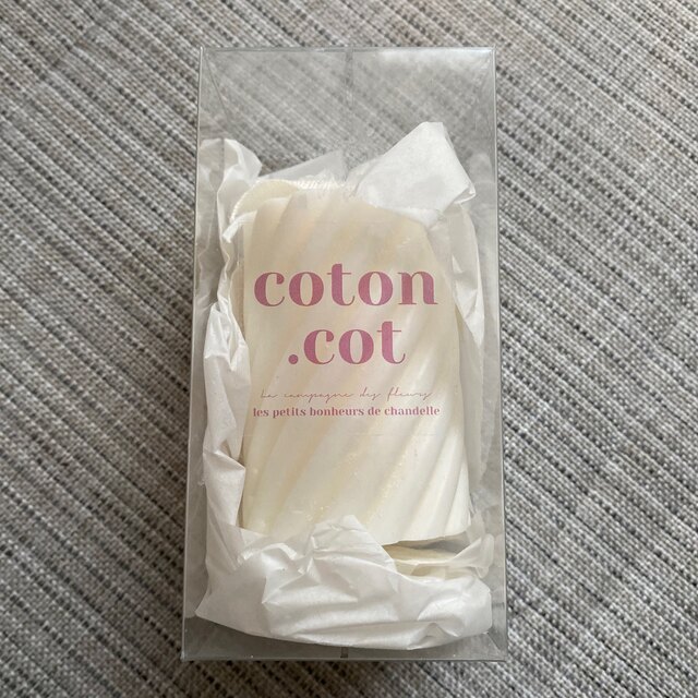 coton.cot キャンドル コスメ/美容のリラクゼーション(キャンドル)の商品写真