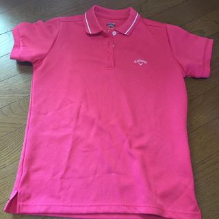 キャロウェイゴルフ(Callaway Golf)のピンクスポーツウェア（キャロウェイ）(Tシャツ(半袖/袖なし))