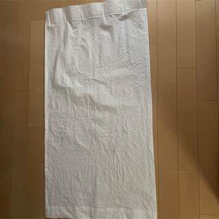 ムジルシリョウヒン(MUJI (無印良品))の無印良品 カーテン 綿洗いざらし平織ノンプリーツカーテン(カーテン)